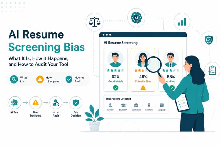 AI Resume Screening Bias: What It Is, How It Happens, and How to Audit Your Tool 