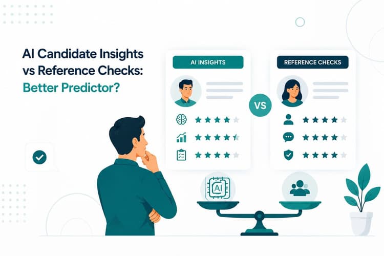 AI Candidate Insights vs Reference Checks: Better Predictor?