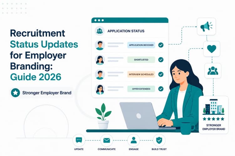 Recruitment Status Updates for Employer Branding: Guide 2026