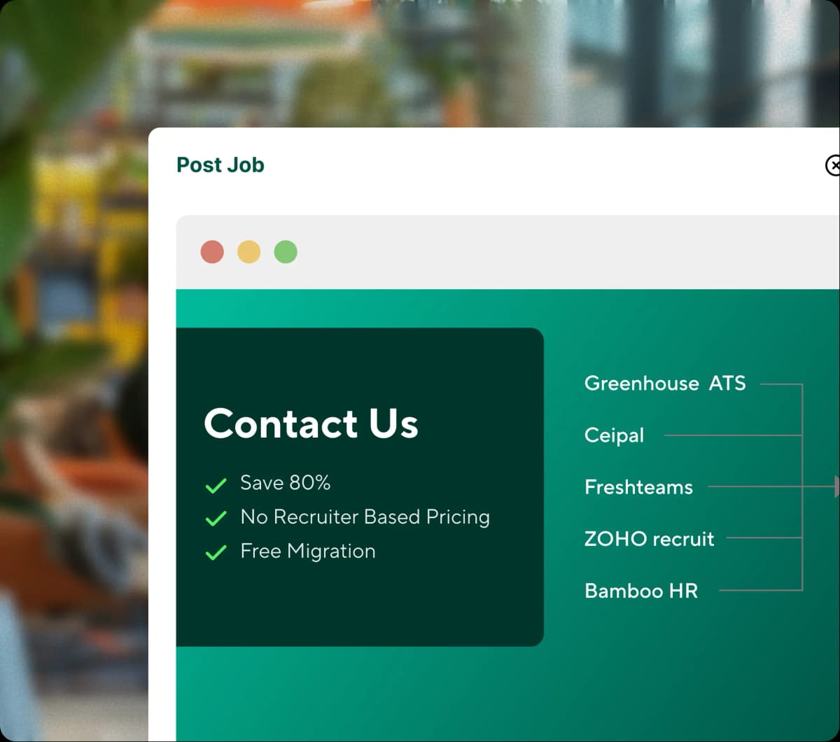 Candidate tracking dashboard