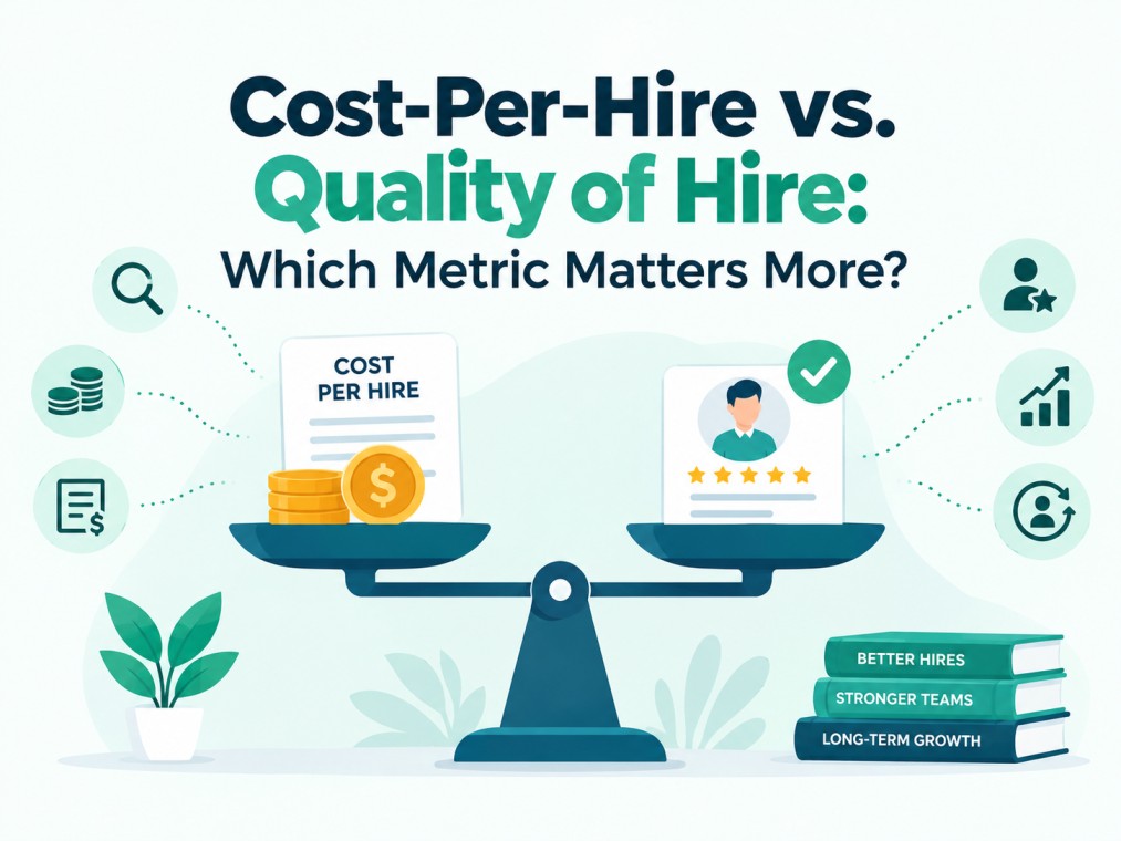 Cost-Per-Hire vs. Quality of Hire: Which Metric Matters More?