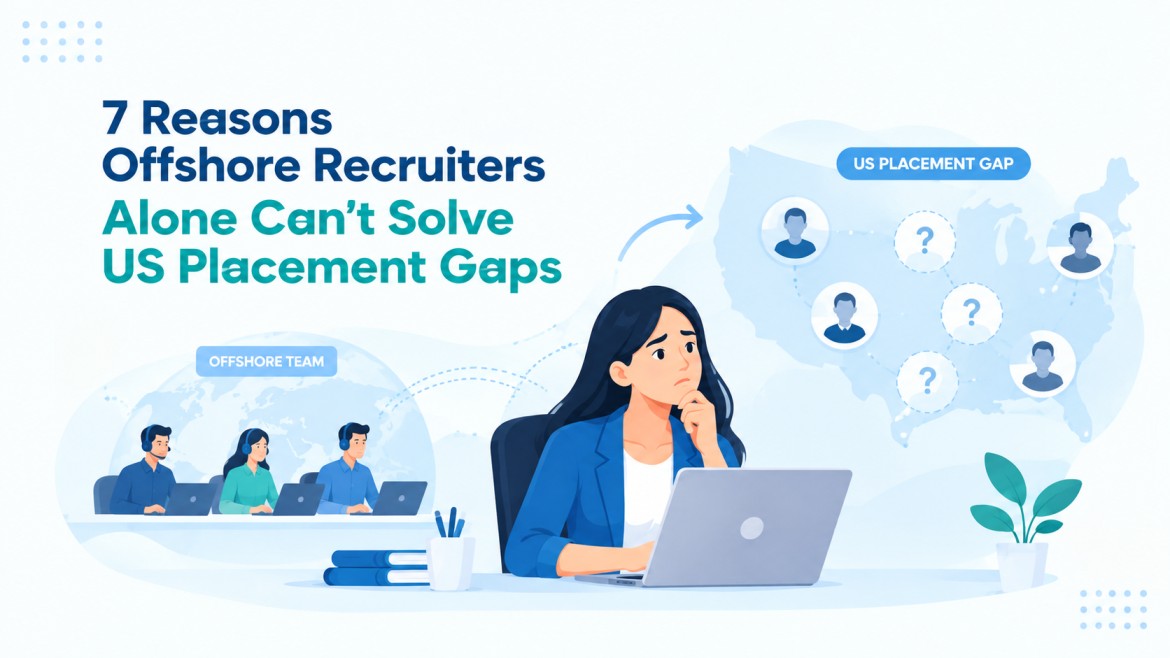 7 Reasons Why Offshore Recruiters Alone Can’t Solve US Placement Gaps