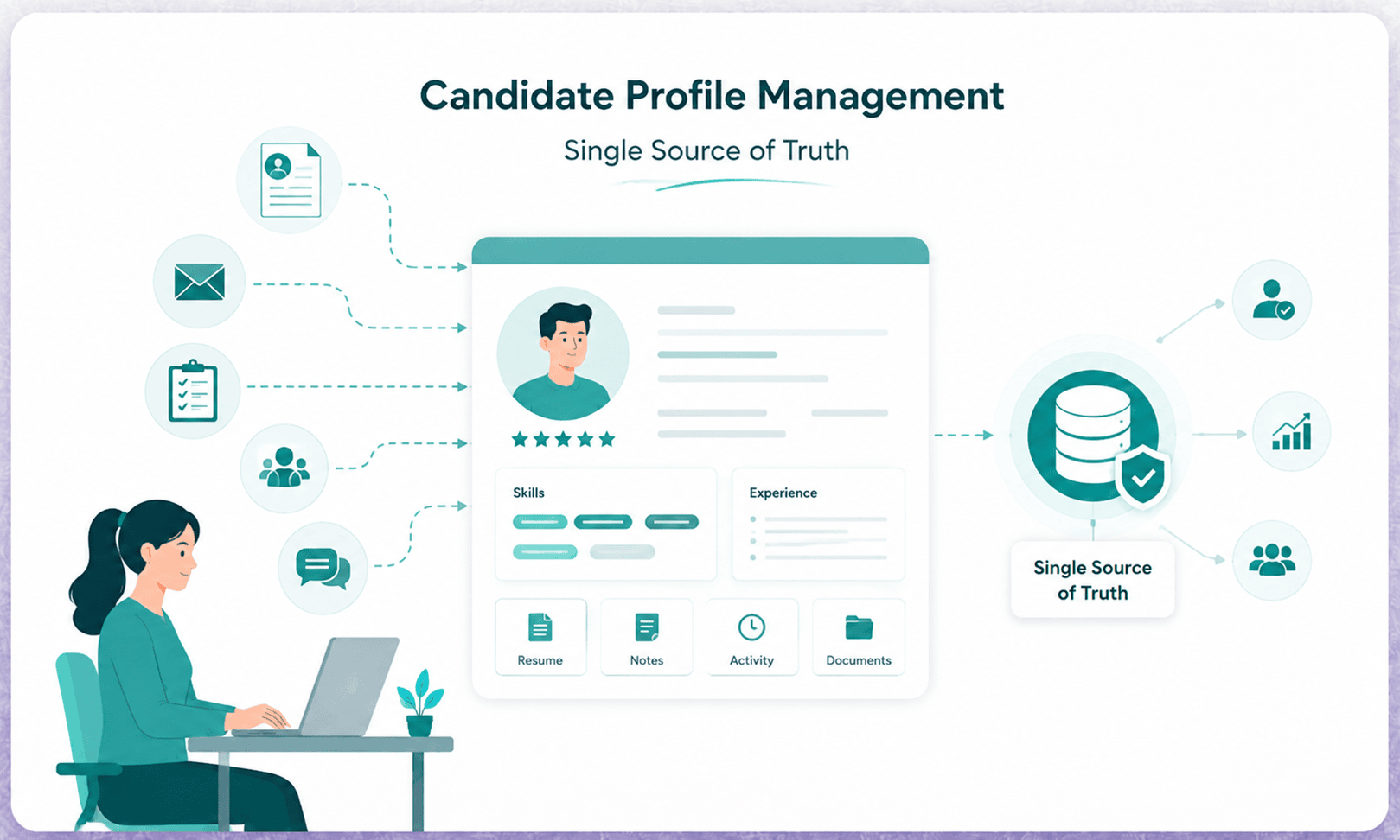 Candidate Profile Management : How Recruiters Build a Single Source of Truth