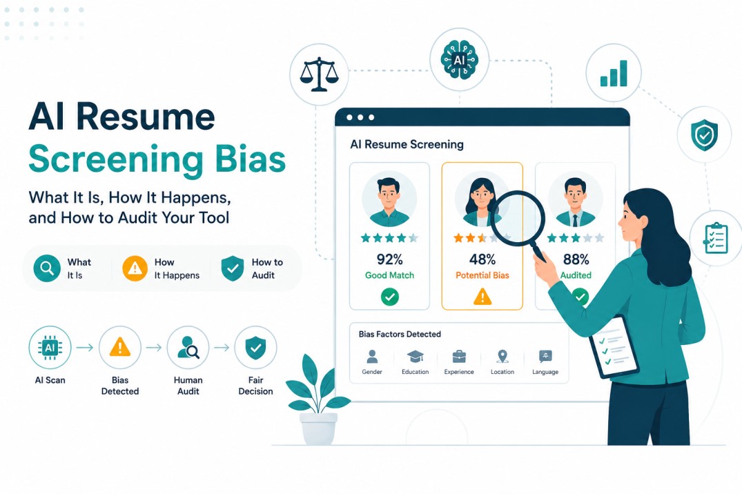 AI Resume Screening Bias: What It Is, How It Happens, and How to Audit Your Tool 