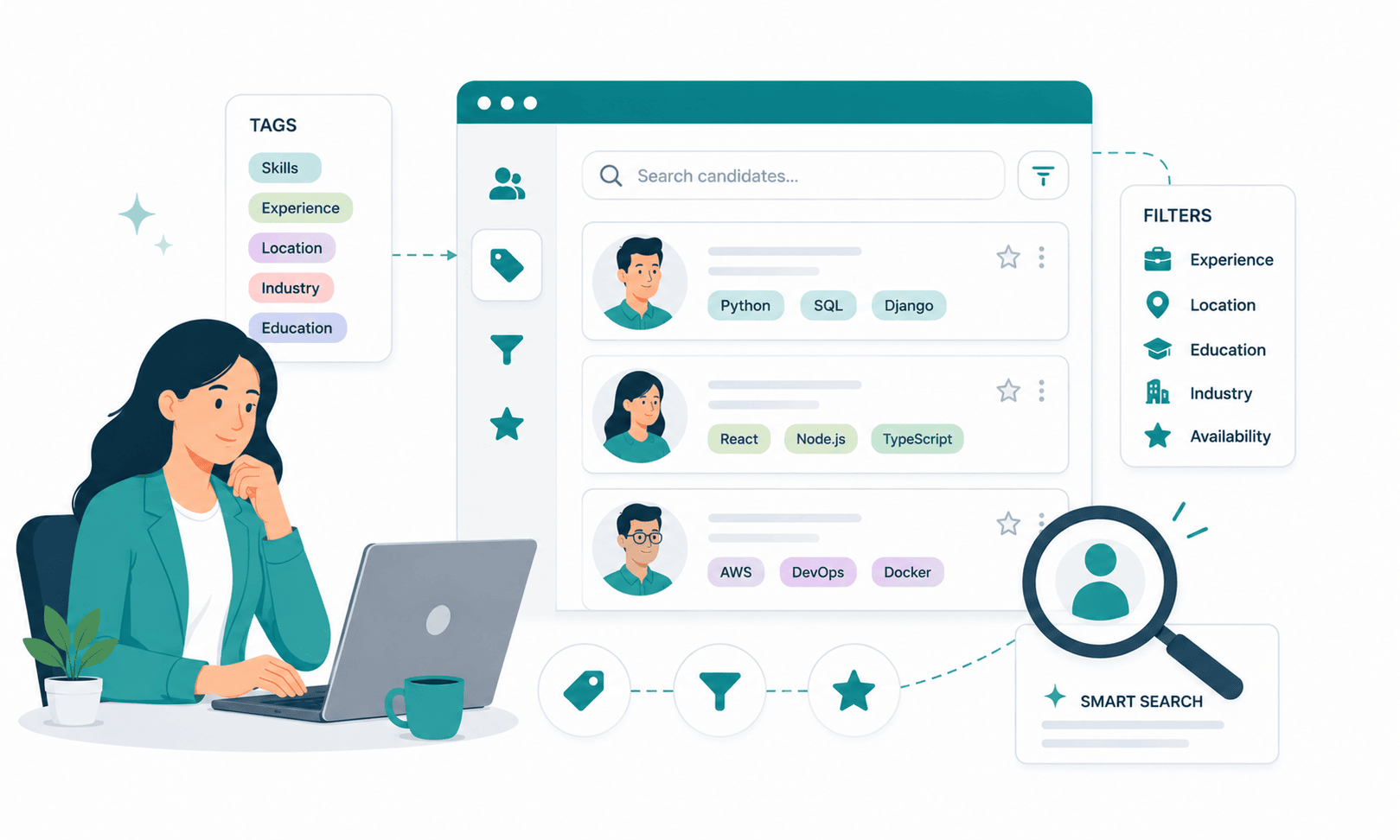 Building a Searchable Candidate Database: Tags, Filters, and Smart Search Explained