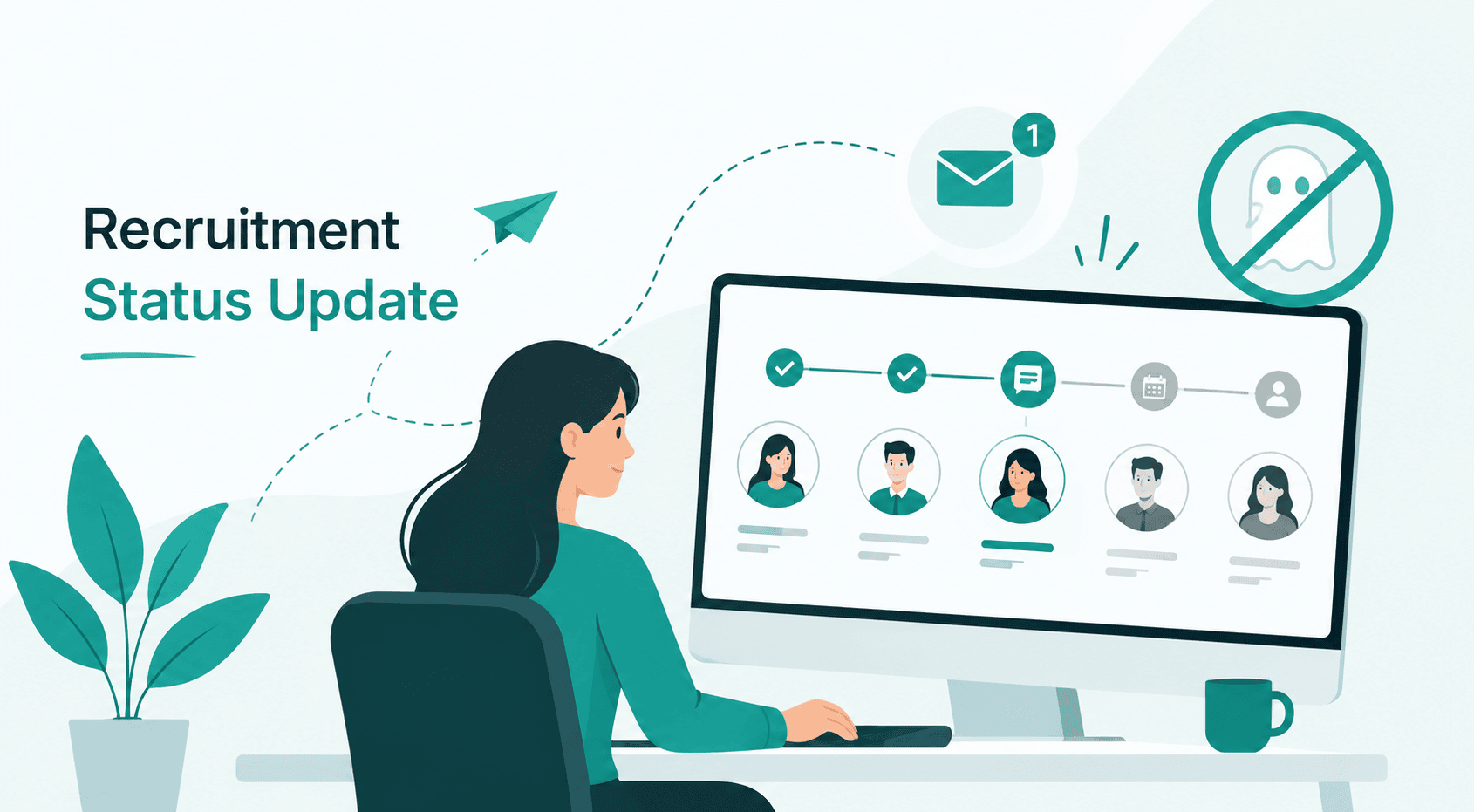 Recruitment Status Update Software: How to Stop Candidates From Ghosting You