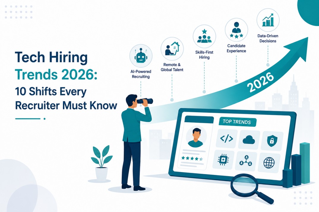 Tech Hiring Trends in 2026: 10 Shifts Every Recruiter Must Know