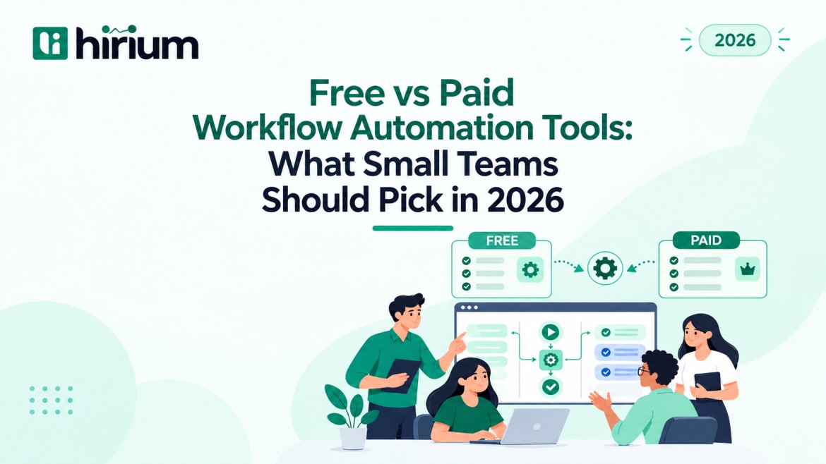 Free vs Paid Workflow Automation Tools: What Small Teams Should Pick in 2026