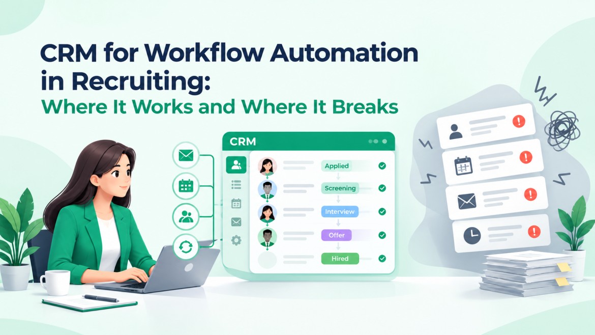 CRM for Recruiting Workflow Automation: Where It Works and Where It Doesn't