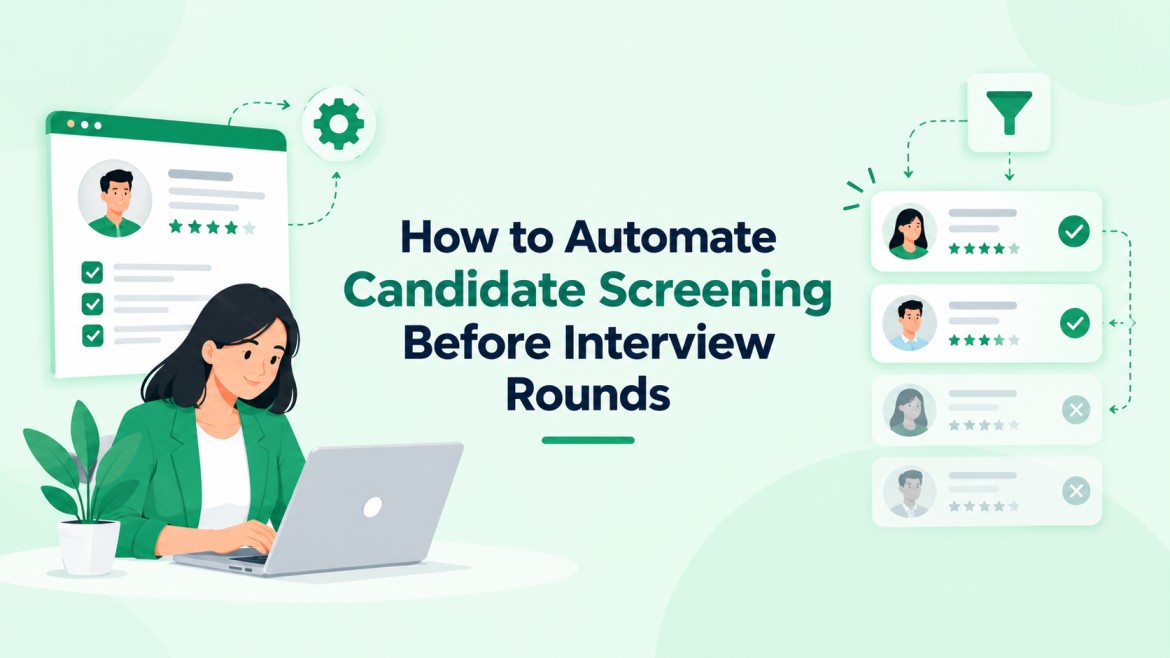 How to Automate Candidate Screening Before Interview Rounds